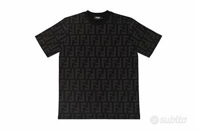 T-shirt fendi Nera e blu marino