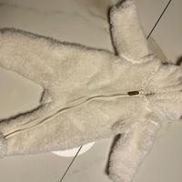 Tutina/Cappotto peloso H&M bimbo/bimba