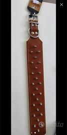 collare cuoio taglia grande 