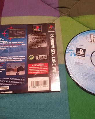 Rainbow Six Lone Wolf PS1 Playstation 1 - CD gioco