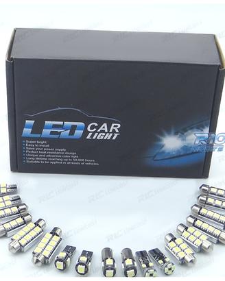 KIT 14 LAMPADE LED INTERNE PER RENAULT MEGANE III 