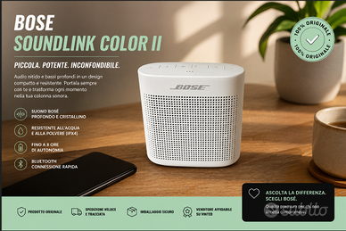Bose SoundLink Color II – Originale Bluetooth