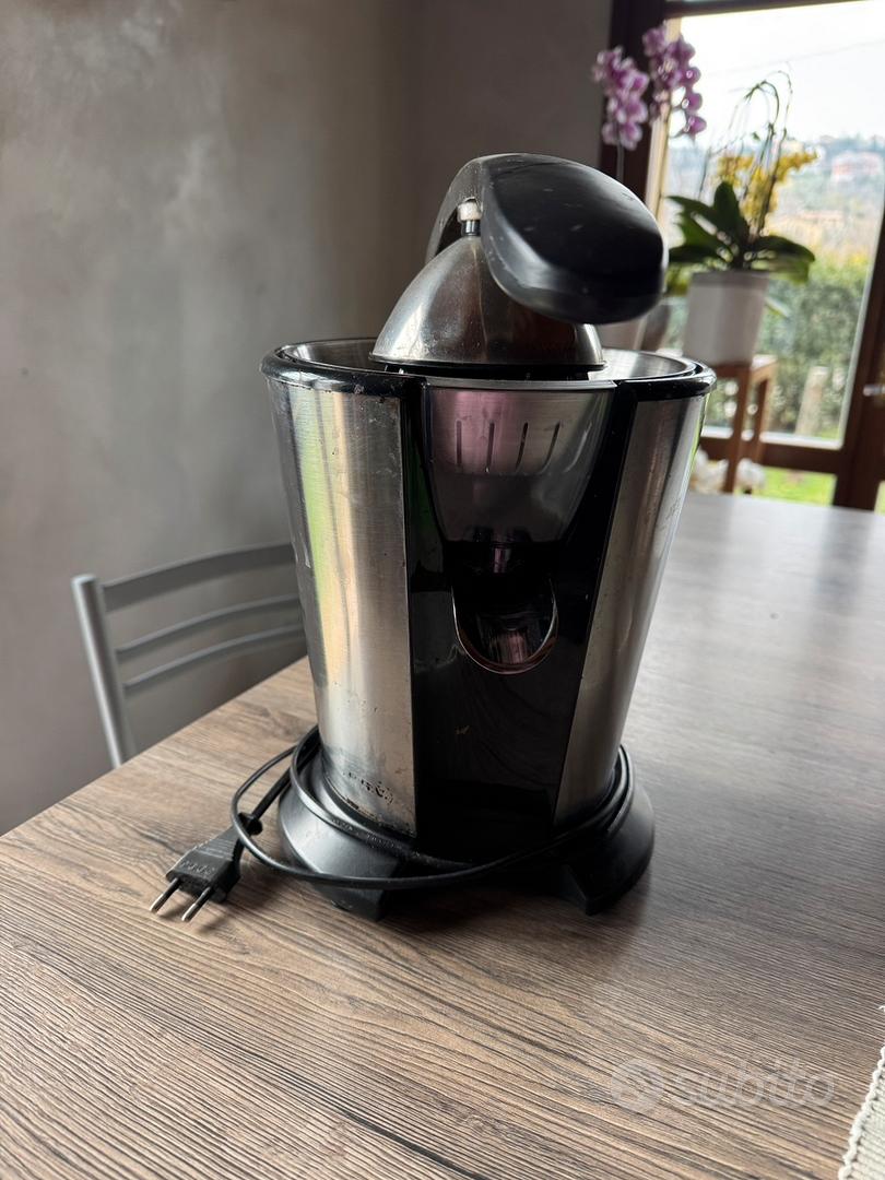 Spremiagrumi Elettrico RGV Arancia Express - Acciaio Inox, Leva Sicura, Beccuccio Antigoccia, 160W