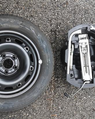 ruota scorta Volkswagen Polo 4 serie