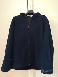 giaccone samsonite blu in pile taglia L