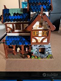 set costruzione borgo medievale 