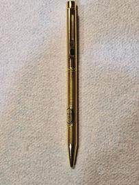 Penna vintage Morris placcata oro 18K - Nuova