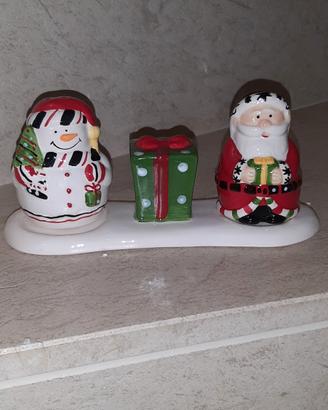 Set sale e pepe natalizio, nuovo, rimanenza negozi