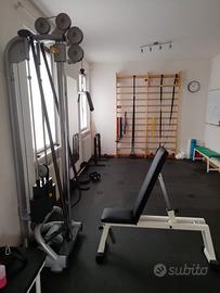 Tappetini ammortizzanti per palestra 