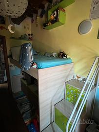 LETTO A CASTELLO MONDO CAMETERETTE
