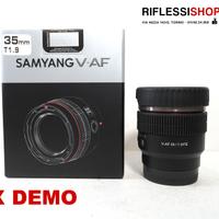 EX DEMO SAMYANG V-AF 35MM T1.9