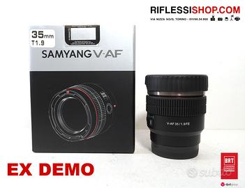 EX DEMO SAMYANG V-AF 35MM T1.9