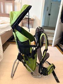 Zaino Deuter kid porta bebe montagna trekking