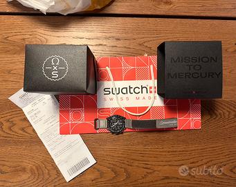 Omega x swatch mercury come nuovo - con scontrino