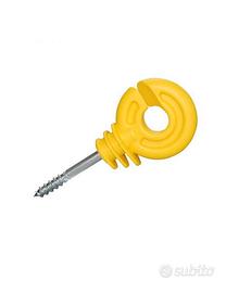 Ganci isolati per recinti elettrici da 25 pz