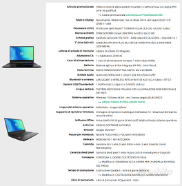 Laptop QHD 15,6