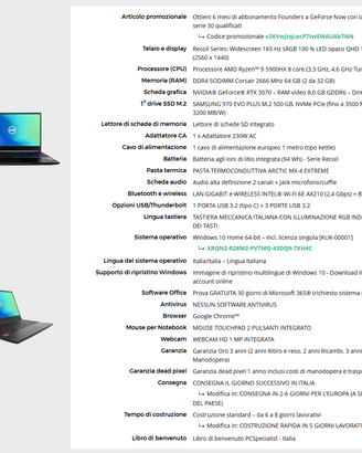 Laptop QHD 15,6