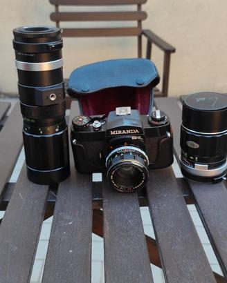Miranda EE2 più 2 teleobiettivi Soligor