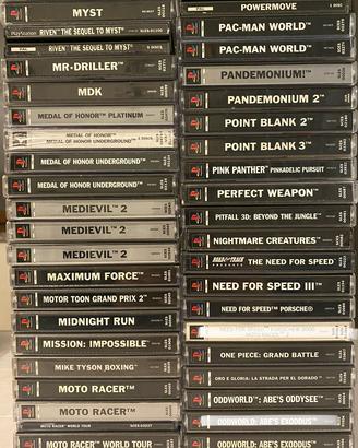 GIOCHI PS1-PLAYSTATION1 ORIGINALE (parte2)