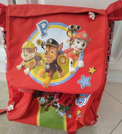 zaino rosso adatto prima e seconda scuola primaria