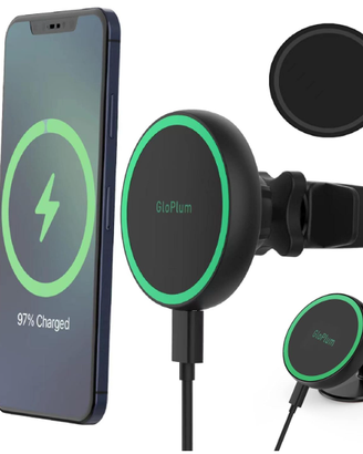 Caricatore Wireless Auto Magnetico da 15W