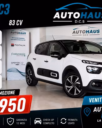 Citroen C3 1.2 Benzina 83 cv -Shine Pack Navigator