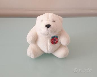 Peluche Orso Pubblicità Coca Cola Vintage