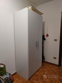 Mobile bianco a due ante 