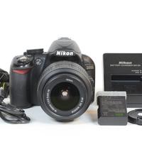 NIKON D3100 + 18-55 3,5-5,6 G DX VR - 6500 scatti