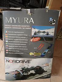 Portasci - snowboard magnetico