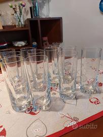 12 bicchieri cristallo alti per bibita
