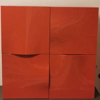 Pensile mobile MINIFORMS laccato arancio scuro