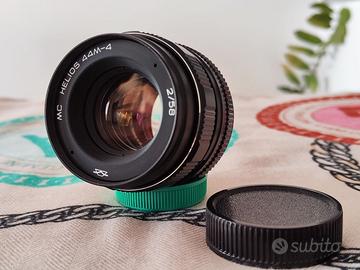 HELIOS 44M-4 58mm f2 obiettivo ZENIT, URSS M42 A++
