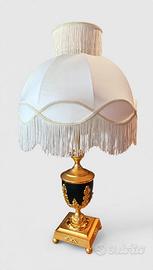 Lampada da Tavolo Vintage Classica con Frange
