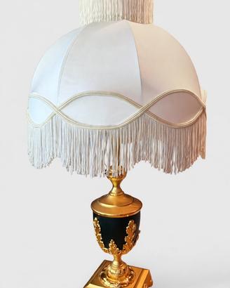 Lampada da Tavolo Vintage Classica con Frange