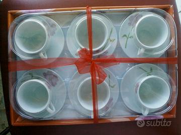 Due Servizi 6 tazzine da caffè