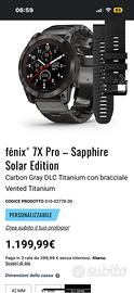 Garmin Fenix 7xPRO Solar Shappire 51 mm