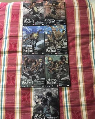 L'ATTACCO DEI GIGANTI bluray/dvd