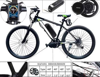 Motore Centrale Bosch Bafang Tongsheng per ebike