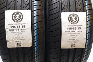 2 GOMME 195 55 15 FIRESTONE A55961