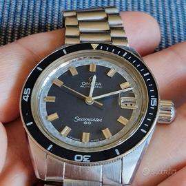 OMEGA 1969 Big Crown Seamaster 60 Blu Permuto