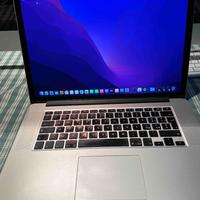 Mac Book Pro 15", Model A1398 Mid 2015