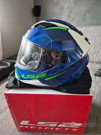 Casco integrale doppia visiera LS2 stream evoFF320