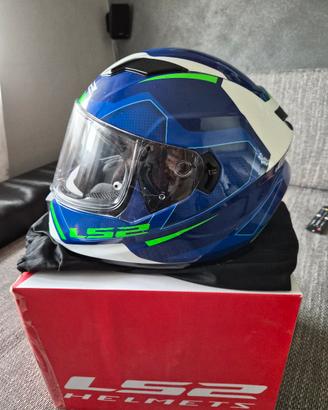 Casco integrale doppia visiera LS2 stream evoFF320