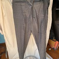 Pantaloni da abito grigi