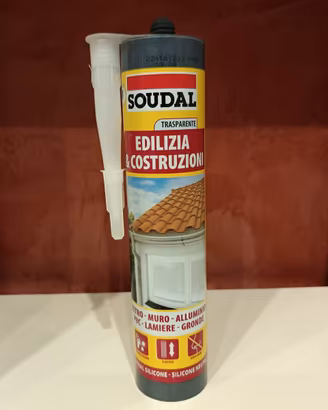 Silicone Trasparente Edilizia 300ml #Soudal