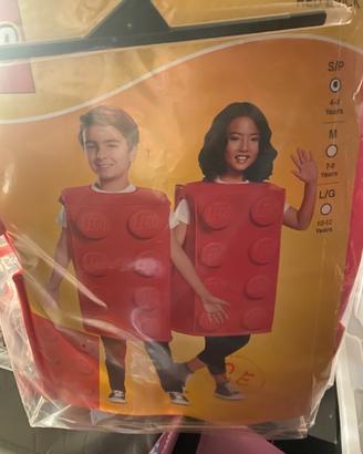 Costume carnevale lego