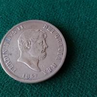 Ferdinando II - Piastra 1857