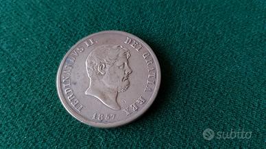 Ferdinando II - Piastra 1857