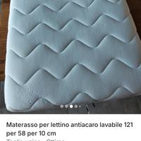 materasso per lettino